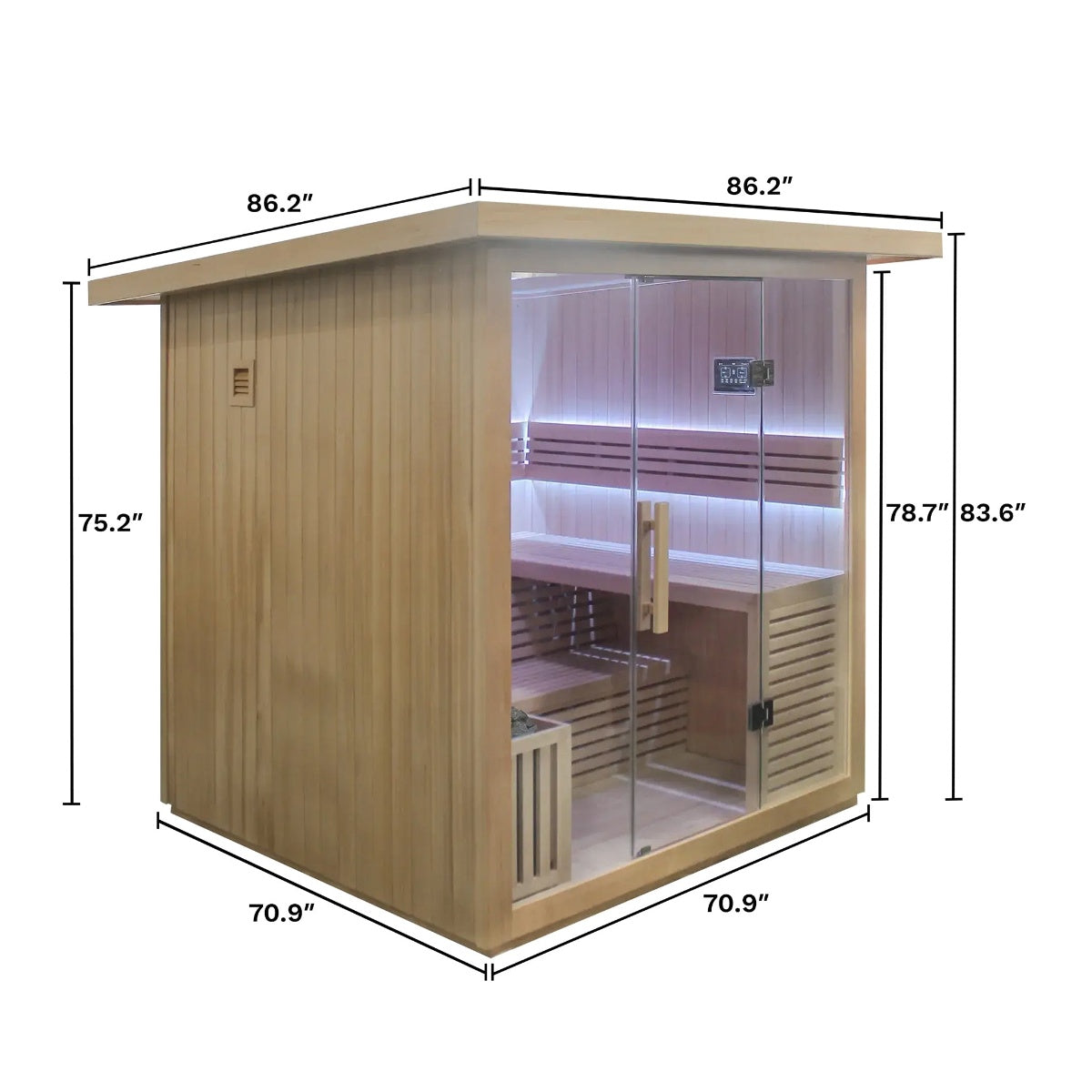 Revive - 4 Person Traditional Sauna