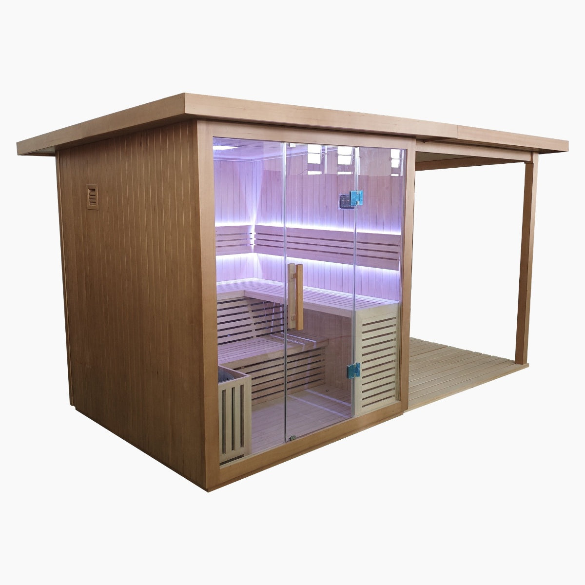 Revive - 4 Person Traditional Sauna Deck Extension