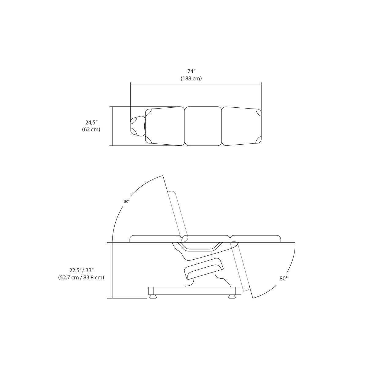 Silhouet-Tone ELITE PLATINUM Treatment Chair