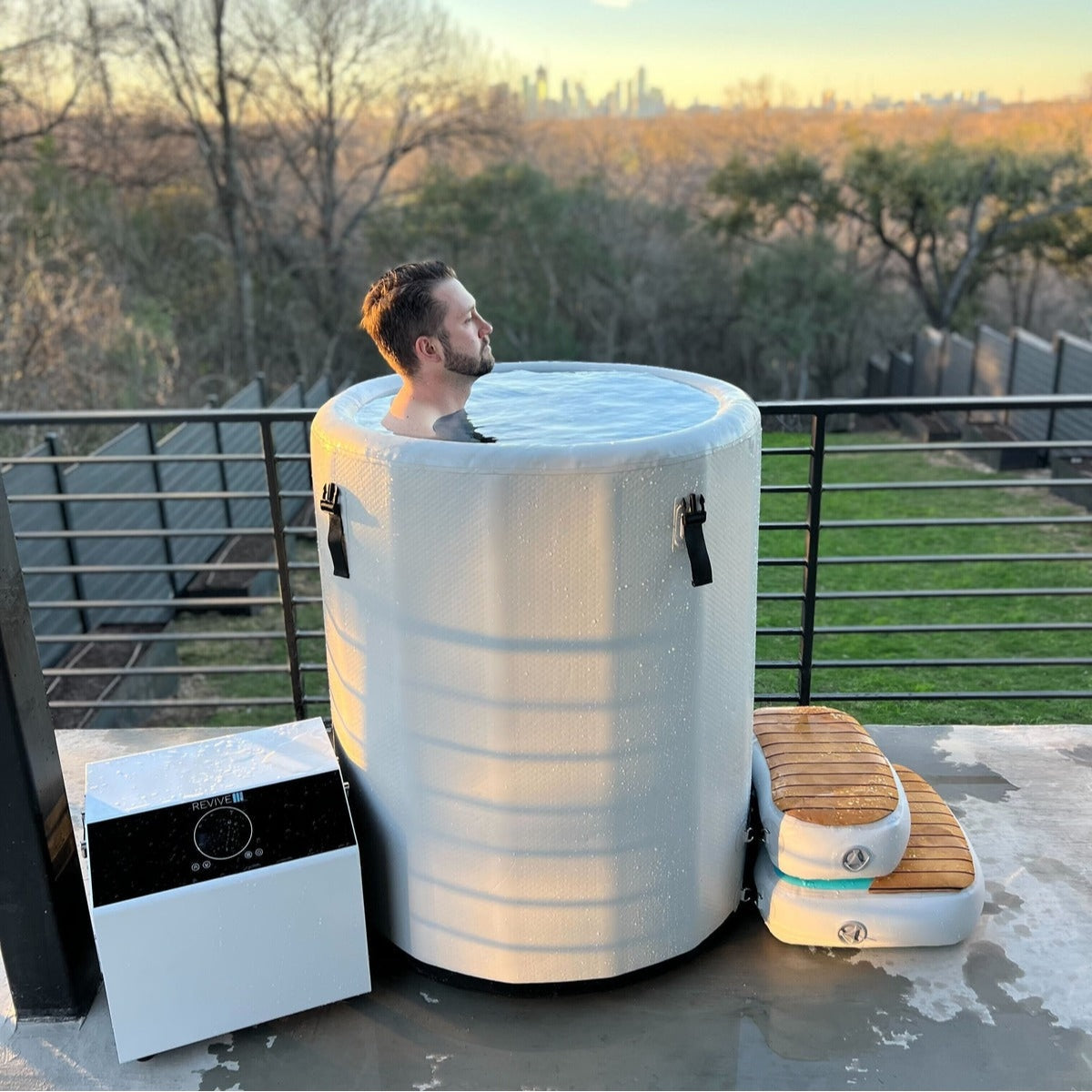Revive - Inflatable Barrel Cold Plunge