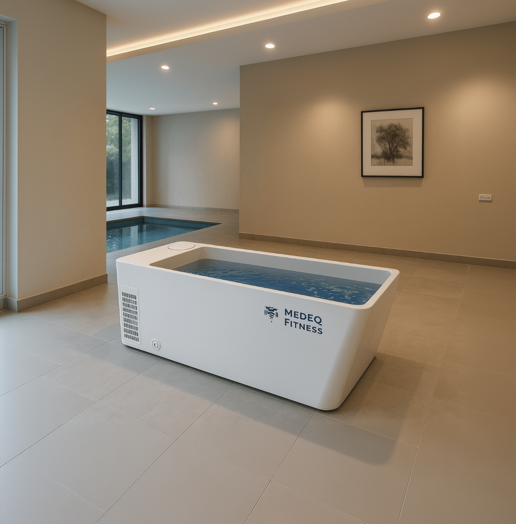 MedEq Fitness Acrylic Plunge Pool With Integrated Chiller/Heater