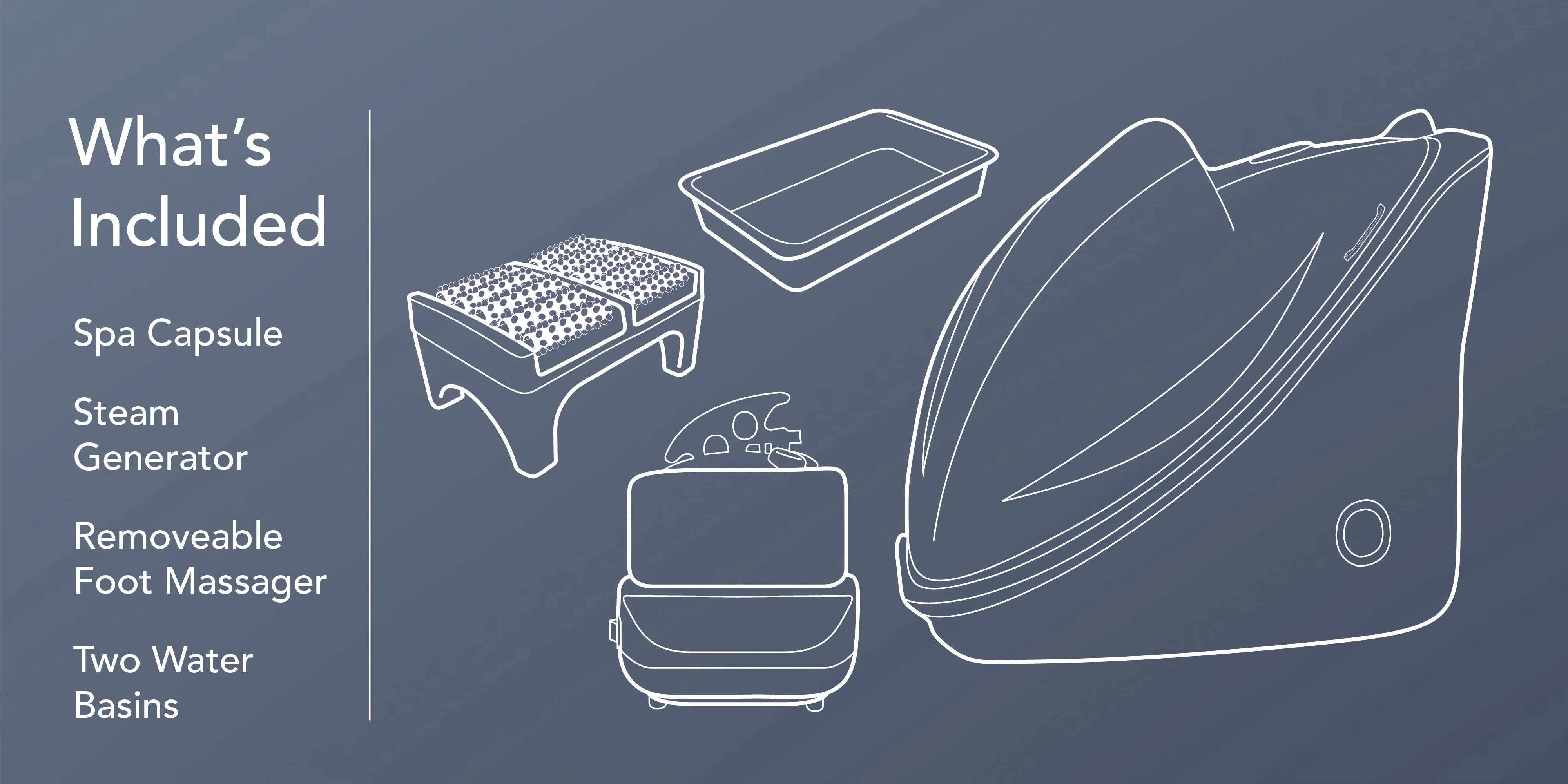 Osaki LK219 Spa Capsule - Steam Sauna