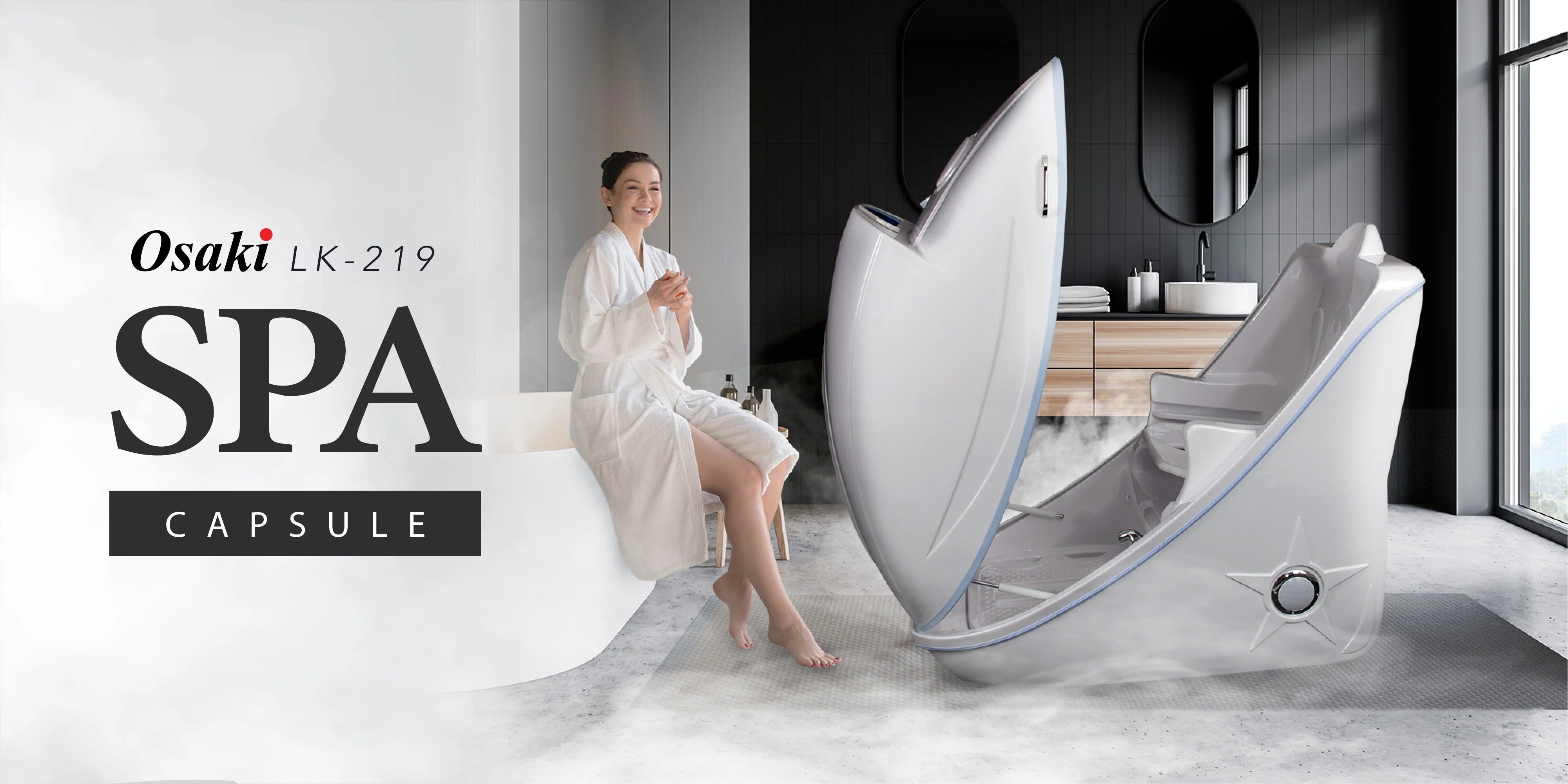 Osaki LK219 Spa Capsule - Steam Sauna
