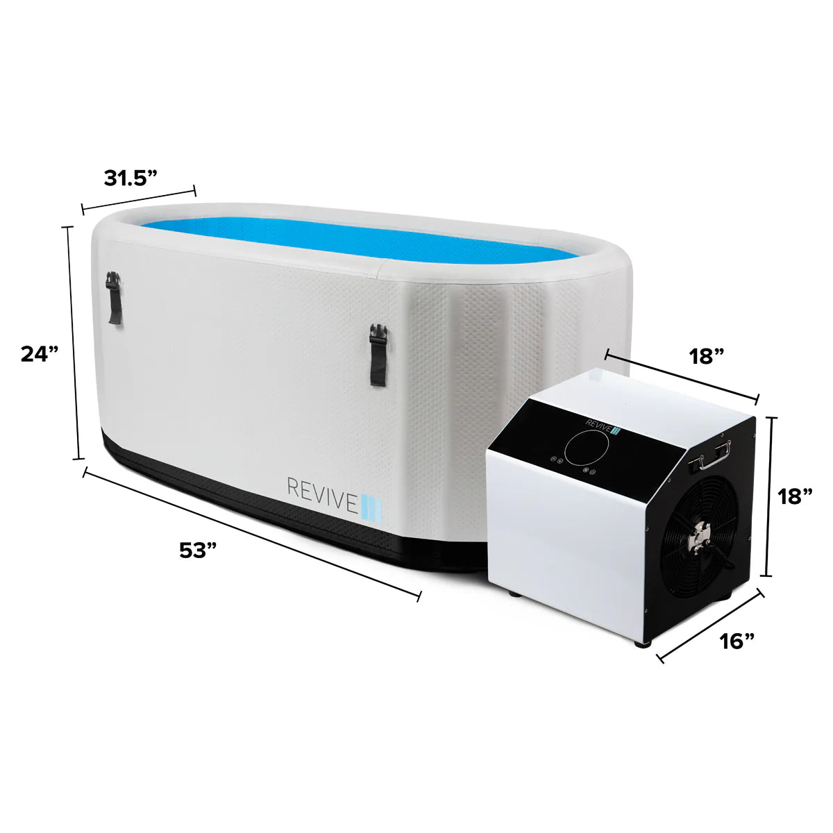 Revive - Inflatable Cold Plunge specifications